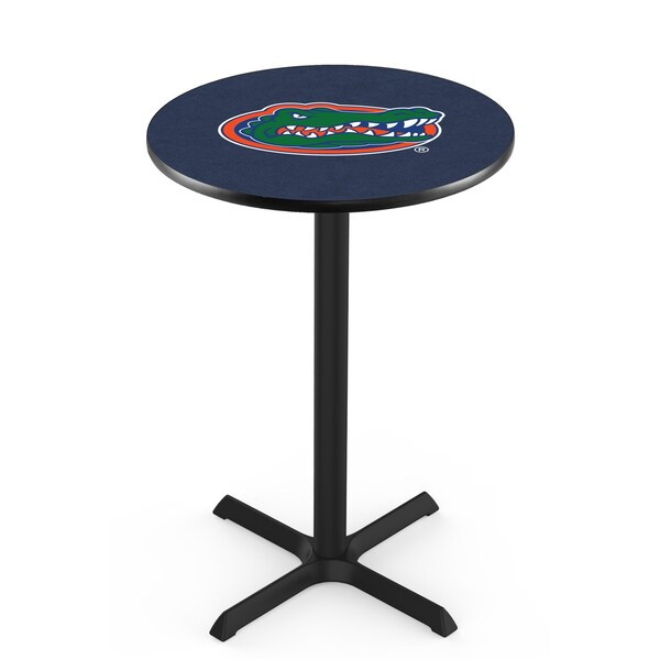 42" Blk Wrinkle Florida Pub Table